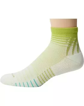 Носки Eurosock Eco Trail Quarter Lightweight 3-Pack, цвет Lime/White