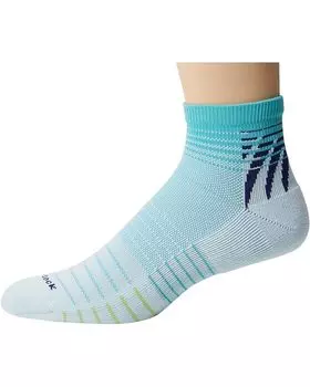 Носки Eurosock Eco Trail Quarter Lightweight, цвет Turquoise/White