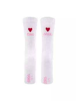 Носки ewers Socken Ciao Amore, белый