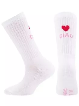 Носки EWERS Socks Ciao Amore, белый