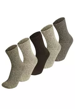 Носки EXTREME WORK 5 PACK Normani, коричневый