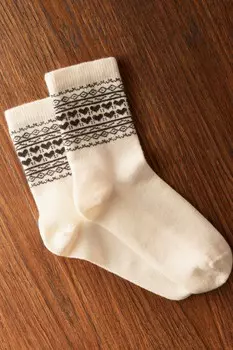 Носки Fairisle длиной до щиколотки, 2 упаковки, содержащие кашемир Next, черный