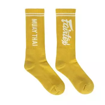Носки Fairtex Socks 2, желтый