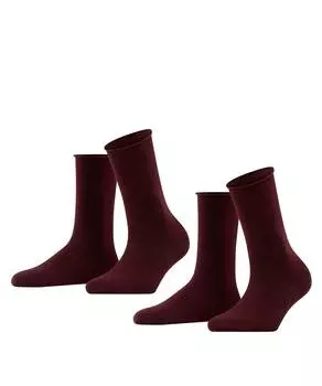 Носки Falke 2 шт, темно красный