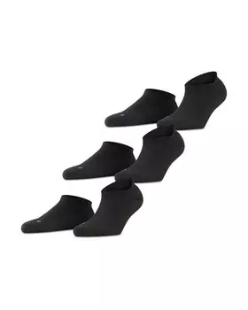 Носки Falke Cool Kick до щиколотки, упаковка из 3 шт, черный