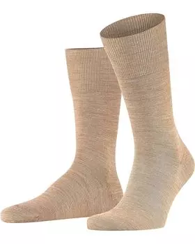 Носки Falke Merino Airport Crew with Cotton Lining, цвет Nutmeg Melange