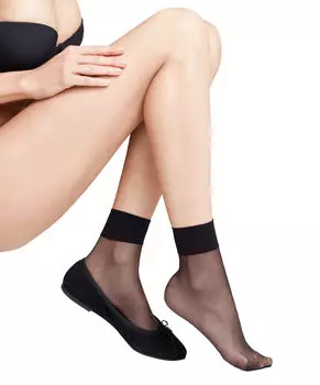 Носки Falke Sckchen Shelina 12 DEN, черный