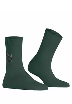 Носки FALKE, темно-зеленый