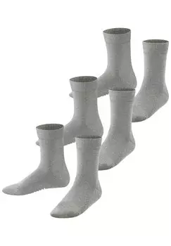 Носки FAMILY 3-PACK-MIX FALKE, цвет light grey