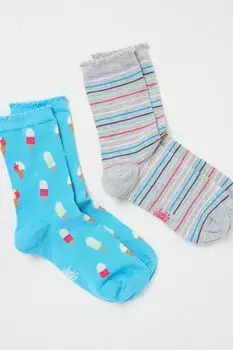 Носки Fatface Judes в коробке 2 шт Fat Face, синий