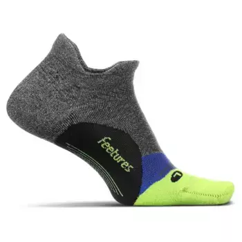 Носки Feetures Elite Light Cushion Tab no show, серый