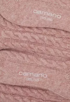 Носки FEMALE COSY CABLE STITCH 2 PACK camano, светло-розовый