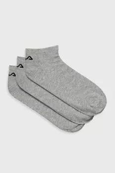 Носки Фила (3 шт.) Fila, серый