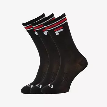 Носки Fila Shane, 3 пары, черный