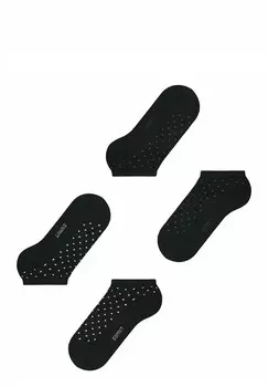 Носки FINE DOT 2-PACK Esprit, черный