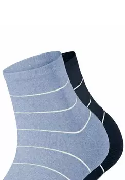 Носки FINE LINE 2-PACK Esprit, синий