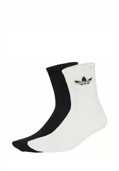 Носки FLUFFY CREW 2 PAIRS Adidas Originals, белый