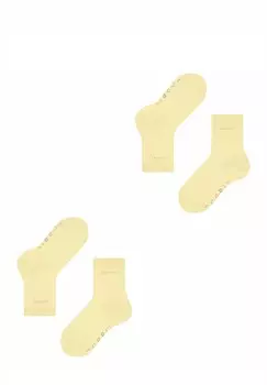 Носки FOOT LOGO SO 2PACK Esprit, светло-желтый