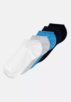 Носки FOOTIES PLAIN SOLID UNISEX 5 PACK Lindex, цвет light dusty blue