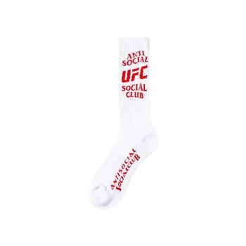 Носки Footwork Anti Social Social Club x UFC Белые