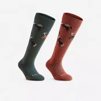 Носки Fouganza, цвет sepiabraun/melezegrn