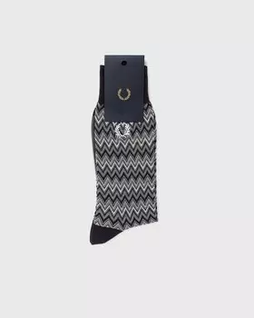Носки Fred Perry Zigzag Sock, цвет anchor grey