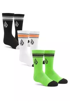 Носки FULL STONE 3PACK Volcom, цвет multi