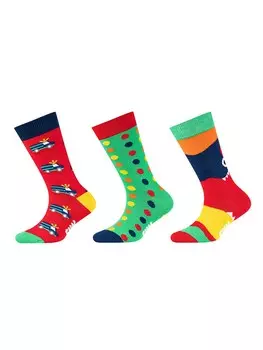Носки Fun Socks, разноцветный