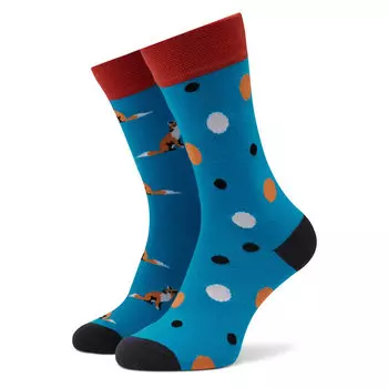 Носки Funny Socks Fox, синий