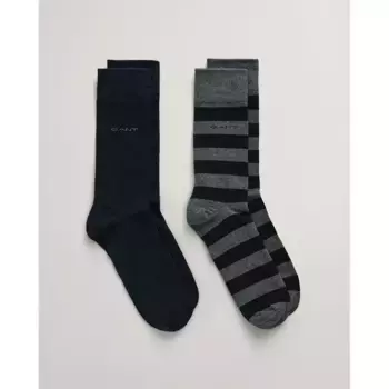 Носки Gant Bar And Solid 2 pairs, разноцветный