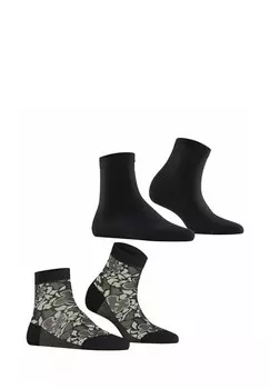 Носки GERANIUM 2-PACK Esprit, цвет Mottled Black