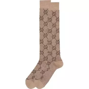 Носки Gg Signature GUCCI, 1 Set 1 Pack (Brown)