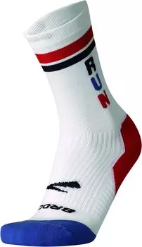 Носки Ghost Crew Brooks, цвет White/Run USA