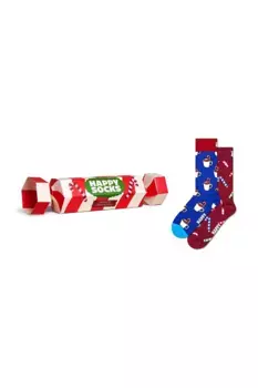Носки GIFTBOX, 2 шт Happy Socks, мультиколор