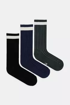 Носки Giftbox 3 пары United Colors Of Benetton, черный