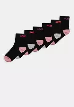 Носки Girls Ventilation 6 Pack Skechers, черный