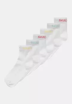 Носки GIRLS VENTILATION 6 PACK Skechers, цвет white