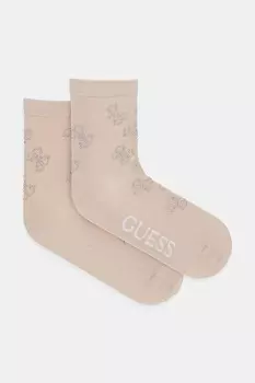 Носки Guess, бежевый