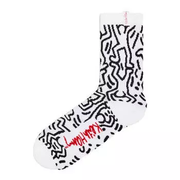 Носки H&amp;M Keith Haring Motif-Detail, белый