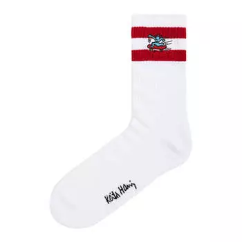 Носки H&amp;M Keith Haring Motif-Detail, белый
