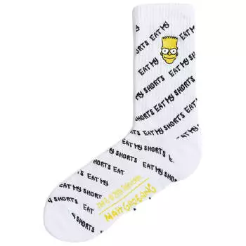 Носки H&amp;M x The Simpsons Motif-detail, белый/черный