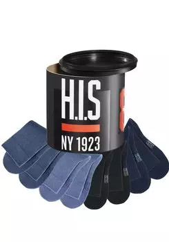 Носки H.I.S, цвет schwarz marine jeans