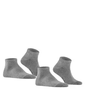 Носки Happy 2-Pack Everyday Casual FALKE, серый
