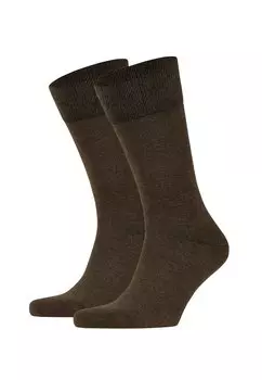 Носки HAPPY 2-PACK EVERYDAY CASUAL FALKE, braun