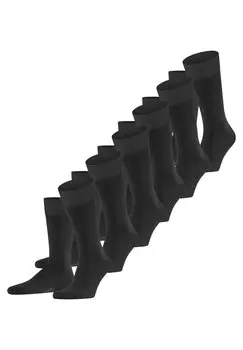 Носки HAPPY 6-PACK EVERYDAY CASUAL FALKE, anthra mel