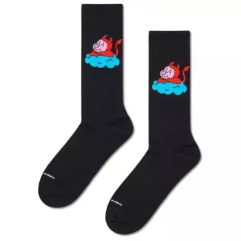 Носки Happy Bad pig sneaker crew, черный