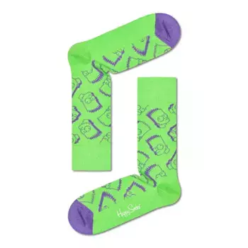 Носки Happy Bart long, зеленый