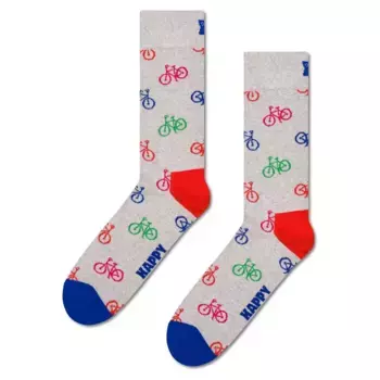 Носки Happy Bike crew, серый