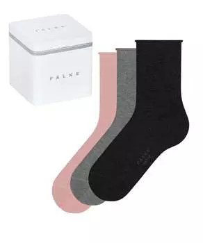 Носки Happy Box, 3 пары Falke, мультиколор