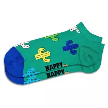 Носки Happy Cactus short, зеленый